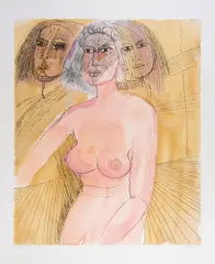 Bruno Cassinari, Senza titolo, print (other)