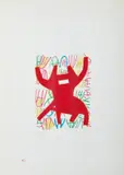 Giuseppe Capogrossi, Opale n° 10, print (other)