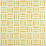 François Morellet, Tirets jaunes, Jaunes-verts, Jaunes orange, print (other)