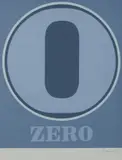 Robert Indiana, Zero (from Numbers), print (other)