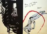 Nancy Spero - Leon Golub, The Will Torture You, My Friend from Conspiracy: The Artist as Witness, print (other)