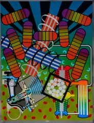Peter Phillips, Spectrocoupling (Green & Yellow), print (other)