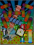 Peter Phillips, Spectrocoupling (Green & Yellow), print (other)