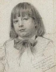Modesto Faustini, Ritratto del figlio Arnaldo Faustini