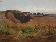 Pietro Sassi, Ai primi di settembre, 1898. Campagna Romana