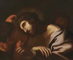 Seguace di. Cristo coronato di spine by Annibale Carracci, sold Apr 2023