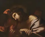 Annibale Carracci, Seguace di. Cristo coronato di spine