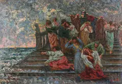 Alessandro Gallotti, Il naufragio