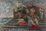 Alessandro Gallotti, Il naufragio
