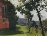 Piero Galanti, Paesaggio estivo