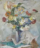 Teonesto Deabate, Vaso di fiori