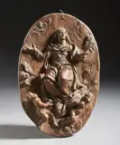 Assunzione della Vergine by Scultore Emiliano Del Xviii Secolo, sculpture, sold Apr 2023