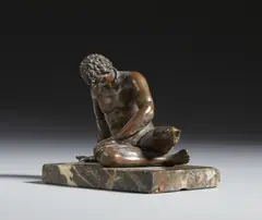 Galata morente by Bronzista Del Xix Secolo, sculpture, sold Apr 2023