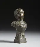 Bronzista Del Xix-Xx Secolo, Busto di donna, sculpture