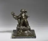Emilio Sala, Calamaio con bambini e granchio, sculpture