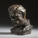 Bronzista Del Xx Secolo, Volto di soldato ferito, sculpture