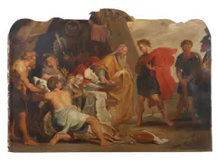 Peter Paul Rubens, Seguace di. Interpretazione del sacrificio
