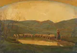 Gino Federici, Gregge alla fonte all'alba
