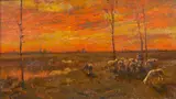 Beppe Ciardi, Pascolo al tramonto