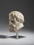 Scultore Veneto Del Xviii Secolo, Testa virile con barba, probabilmente raffigurante un santo o apostolo, sculpture