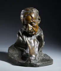 Achille Regosa, L'affanno, sculpture