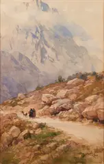 Achille Beltrame, Sulla strada di montagna