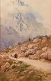 Achille Beltrame, Sulla strada di montagna