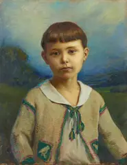 Cesare Saccaggi, Ritratto di bambino