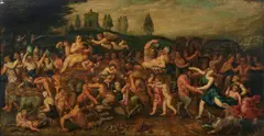 Franz Francken, Seguace di. La processione di Bacco