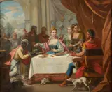Girolamo Brusaferro, Banchetto di Antonio e Cleopatra