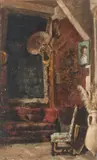 Carlo Cressini, Scena di interno