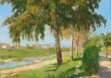 Giuseppe Fraschetti, Lungo il fiume