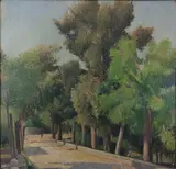Orazio Pigato, Attribuito a. Alberi, mulini S. Michele