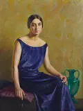Piero Galanti, Ritratto di donna