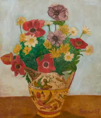 Vaso di fiori by Antonio Fasan, sold Oct 2023