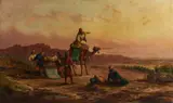 Howard M. Hunt, Pilgrims halting near Cairo