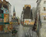 Serge Belloni, Paris, l'église Saint-Séverin