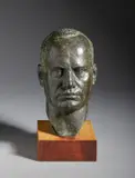 Albino Manca, Ritratto di Mussolini, sculpture