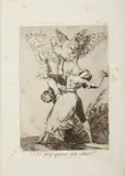 Francisco Goya, Dalla serie Los Caprichos. No hay quien nos desate?