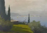 Luigi Delai, Veduta del Lago di Garda