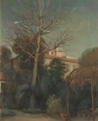 Augusto Gardelli, Paesaggio con casa