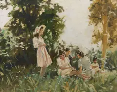 Cosimo Privato, Fanciulle al parco
