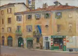 Alfonso Corradi, Via Laghetto a Milano