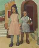 Giulio Vito Musitelli, Due bambine