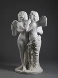 Amore e Psiche by Scultore Italiano Del Xix Secolo, sculpture, sold Jul 2023