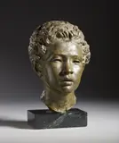 Paolo Manaresi, Testa di fanciullo, sculpture