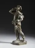 Luigi Panzeri, Contadino, sculpture