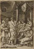 Daniele interroga i Vecchioni (dalla serie Die Geschichte der Susanna) by Heinrich Aldegrever, print (other), sold Feb 2023