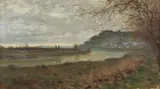 Francesco Vitalini, Paesaggio fluviale
