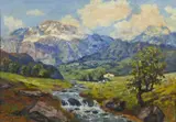 Edoardo Togni, Paesaggio in Val di Fumo